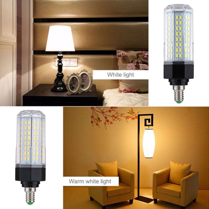 E14 144 LEDs 16W LED Corn Light, SMD 5730 Energy-saving Bulb, AC 110-265V-garmade.com