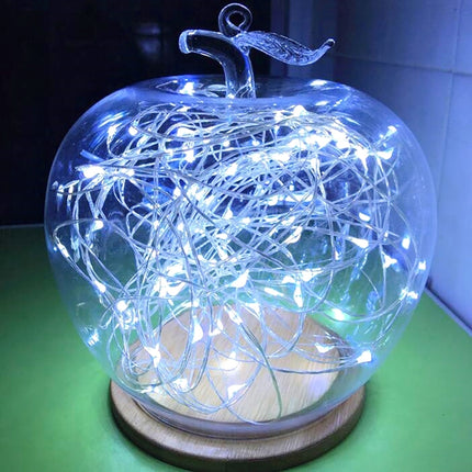 20m IP65 Waterproof Silver Wire String Light, 200 LEDs SMD 0603 Fairy Lamp Decorative Light, DC 12V-garmade.com