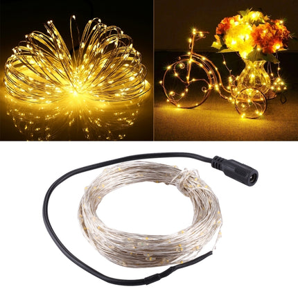 20m IP65 Waterproof Silver Wire String Light, 200 LEDs SMD 0603 Fairy Lamp Decorative Light, DC 12V-garmade.com