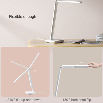 Original Xiaomi Mijia 8W Adjustable Light Touch Desk Lamp Lite, Color Temperature: 4000K, Lumen: 500LM(White)-garmade.com