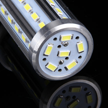 10W Aluminum Corn Light Bulb, E27 880LM 42 LED SMD 5730, AC 85-265V(White Light)-garmade.com