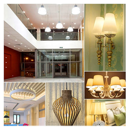 10W Aluminum Corn Light Bulb, E27 880LM 42 LED SMD 5730, AC 85-265V(Warm White)-garmade.com