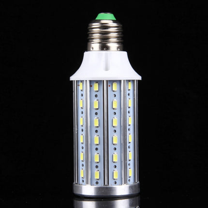 20W Aluminum Corn Light Bulb, E27 1800LM 72 LED SMD 5730, AC 85-265V(White Light)-garmade.com