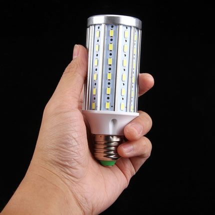 20W Aluminum Corn Light Bulb, E27 1800LM 72 LED SMD 5730, AC 85-265V(White Light)-garmade.com