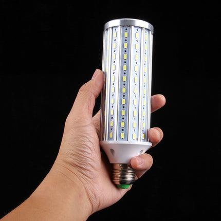 40W Aluminum Corn Light Bulb, E27 3500LM 140 LED SMD 5730, AC 85-265V(White Light)-garmade.com