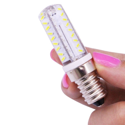 E14 3.5W 200-230LM Corn Light Bulb, 72 LED SMD 3014, Adjustable Brightness, AC 110V(White Light)-garmade.com