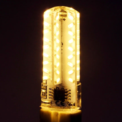 G9 3.5W 200-230LM Corn Light Bulb, 72 LED SMD 3014, Adjustable Brightness, AC 110V(Warm White)-garmade.com