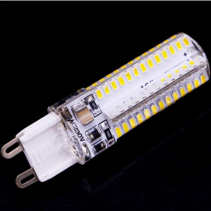 G9 4W 240-260LM Corn Light Bulb, 104 LED SMD 3014, AC 110V(Warm White)-garmade.com