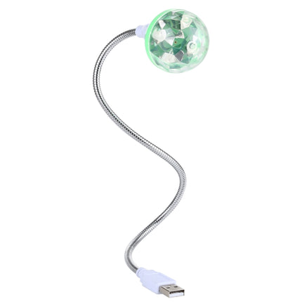 4W USB LED Flexible Lamp RGB Crystal Magic Ball Stage Light-garmade.com