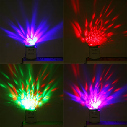 4W RGB 1 to 2 USB LED Crystal Magic Ball Stage Light-garmade.com