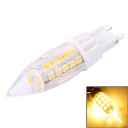 G9 4W 300LM Candle Corn Light Bulb, 44 LED SMD 2835, AC 220-240V(Warm White)-garmade.com
