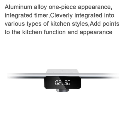 Original Xiaomi Youpin EZVALO 4W 4000K White Light LED Wireless Smart Cabinet Light Kitchen Induction Light with Timer Function(Silver)-garmade.com