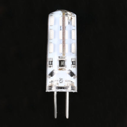 G4 24 LEDs SMD 3014 LED Corn Light Bulb, DC 12V(Blue Light)-garmade.com
