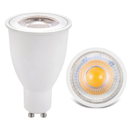 GU10 8W SMD 2835 16 LEDs 6000-6500K High Brightness No Flicker Lamp Cup Energy-saving Spotlight, AC 90-265V(White Light)-garmade.com
