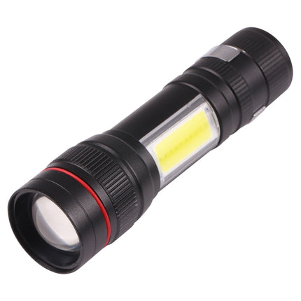 T6 LED Pocket Flashlight Zoomable 3 Modes with Hook Clip-garmade.com