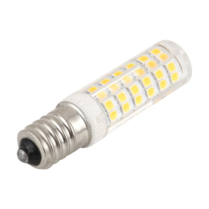 E14 75 LEDs SMD 2835 LED Corn Light Bulb, AC 220V (Warm White)-garmade.com