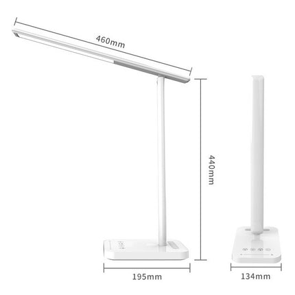 12W LED Student Children Learning Eye Protection Desk Lamp with Three Light Colors-garmade.com