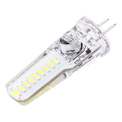 G4 4W 200LM Corn Light Bulb, 18 LED SMD 4014 Silicone, DC 12V(White Light)-garmade.com