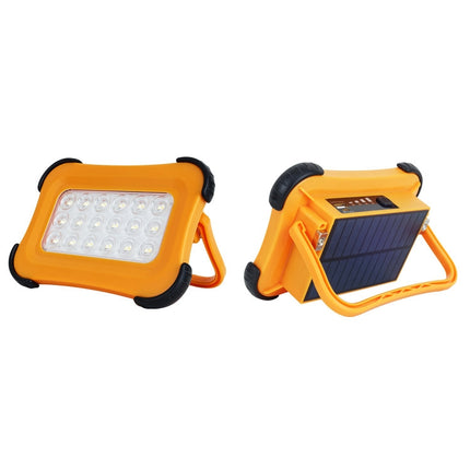 50W 32 LEDs Solar Portable Camping Light Magnetic Lighting Emergency Light with Four Levels of Brightness & Power Bank & Battery Indicator-garmade.com