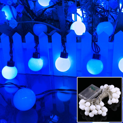 4m LED Decoration Light, 40 LEDs 3 x AA Batteries Powered String Light with 3-Modes, DC 4.5V(Blue Light)-garmade.com