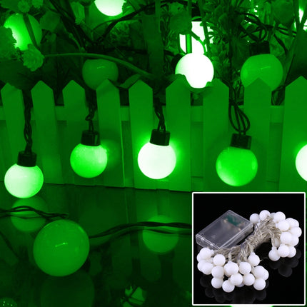 4m LED Decoration Light, 40 LEDs 3 x AA Batteries Powered String Light with 3-Modes, DC 4.5V(Green Light)-garmade.com
