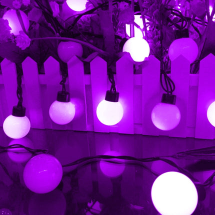 4m LED Decoration Light, 40 LEDs 3 x AA Batteries Powered String Light with 3-Modes, DC 4.5V(Purple Light)-garmade.com