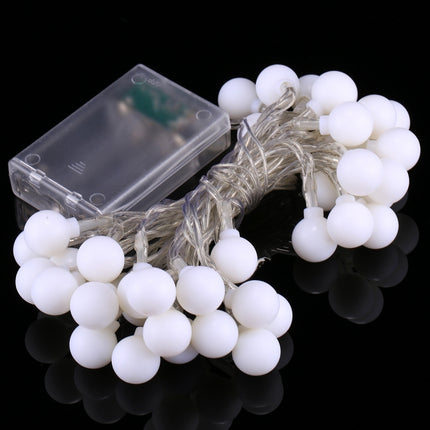 4m LED Decoration Light, 40 LEDs 3 x AA Batteries Powered String Light with 3-Modes, DC 4.5V(White Light)-garmade.com