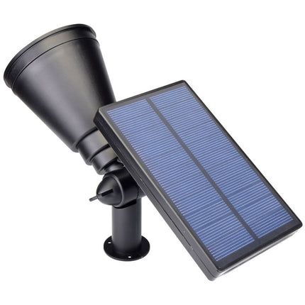 4 LEDs Solar Powered Lawn Spotlight IP65 Waterproof Outdoor Garden Landscape Lamp (Colorful Light)-garmade.com