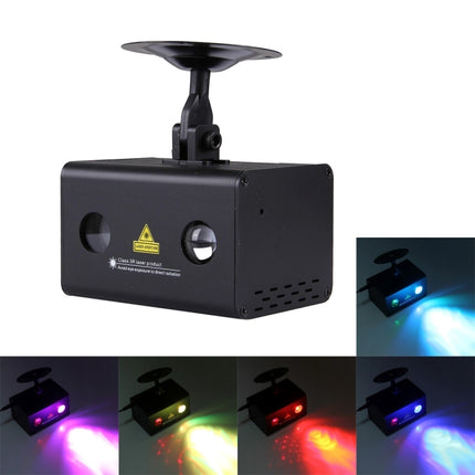 15W Colorful Water Wave LED Laser Light , Fantastic and Romantic Star Light Lamp Family Decoration Light KTV Disco Pub Party Atmosphere Light with Holder & Sound Activated & Automatic Play & Manual Remote Control Function-garmade.com