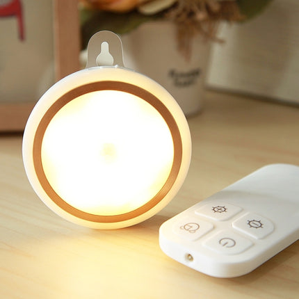 CL037 Warm White Light Infra-red Remote Control LED Night Light , USB Charging Bedroom Wall Light, Remote Control Dstance: 3-5m-garmade.com