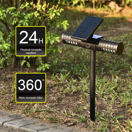 SZ-16008 Solar Mosquito Killer Light Outdoor IP65 Waterproof LED Landscape Garden Ground Plug Mosquito Trap Decorative Lawn Lamp-garmade.com
