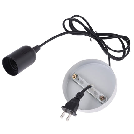 E27 Wire Cap Lamp Holder Chandelier Power Socket with Base & 1.5m Extension Cable, US Plug-garmade.com
