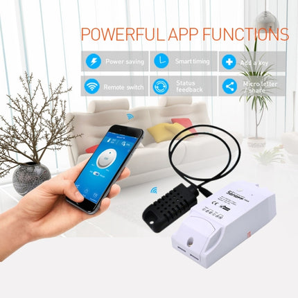 Sonoff TH-1 Temperature and Humidity Sensor for Sonoff TH10/TH16 WiFi Smart Switch-garmade.com