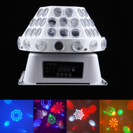 30W Mushroom Magic Ball LED Crystal Light, Master / Slave / DMX512 / Auto Run / Sound Control Modes, AC 220V(Colorful Light)-garmade.com