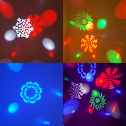 30W Mushroom Magic Ball LED Crystal Light, Master / Slave / DMX512 / Auto Run / Sound Control Modes, AC 220V(Colorful Light)-garmade.com