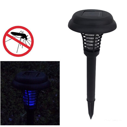 LED Solar Powered Mosquito Pest Killer Farm Lawn Light Landscape Lamp IP44 Waterproof-garmade.com