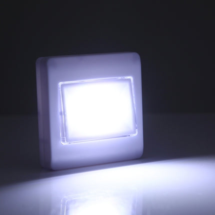 Mini White Light COB LED Wall Light , Switch Night Light Lamp-garmade.com