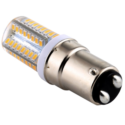 E15 SMD 3014 64 LEDs Dimmable LED Corn Light, AC 220V (Warm White)-garmade.com
