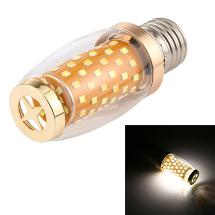 E27 16W LED Energy-saving Lighting Glass Bulb Corn Light AC 110-265V (Two-color)-garmade.com