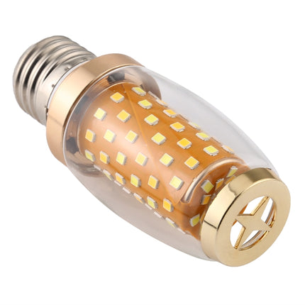 E27 16W LED Energy-saving Lighting Glass Bulb Corn Light AC 110-265V (Two-color)-garmade.com