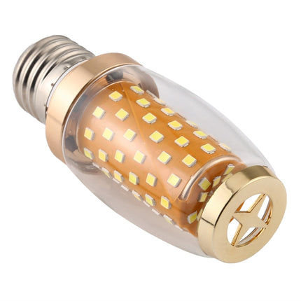 E27 16W LED Energy-saving Lighting Glass Bulb Corn Light AC 110-265V (White Light)-garmade.com