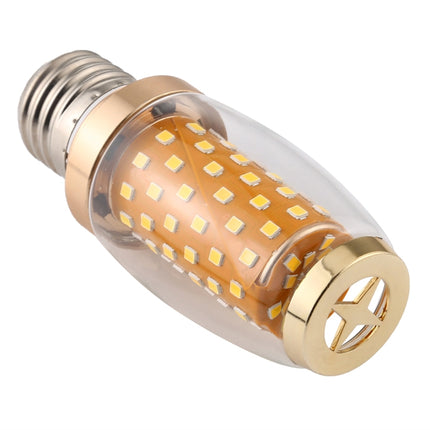 E27 16W LED Energy-saving Lighting Glass Bulb Corn Light AC 110-265V (Warm White)-garmade.com