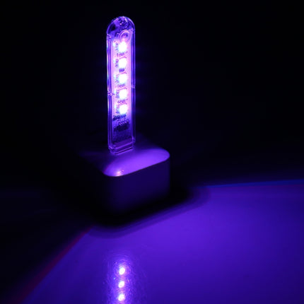 5V Colorful 5LEDs USB LED Light Portable Small Night Light with Switch-garmade.com