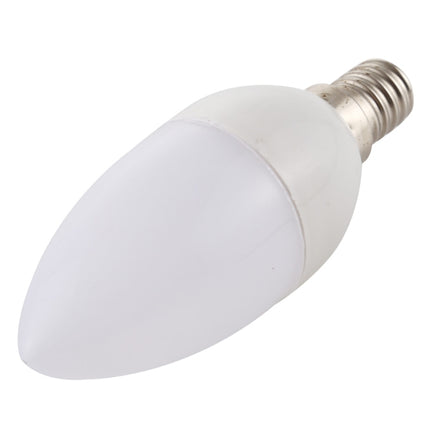 3W 6500K E14 2835 8LEDs Pointed LED Energy Saving Bulb, Light Color: White Light, 110-220V-garmade.com