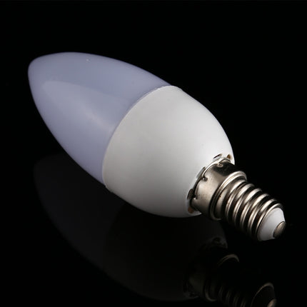 3W 6500K E14 2835 8LEDs Pointed LED Energy Saving Bulb, Light Color: White Light, 110-220V-garmade.com