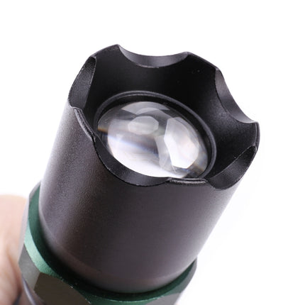 10W Aluminum Alloy Zoom LED Flashlight, Multi-function Light with Safety Hammer & 3-Modes-garmade.com