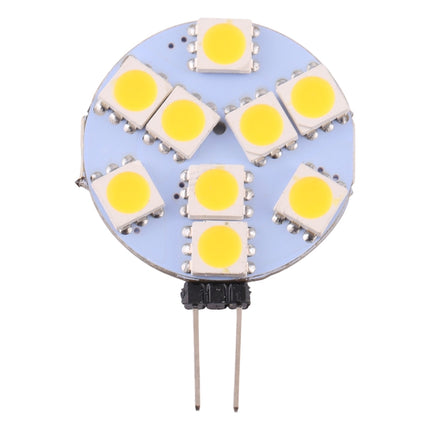 G9 9 LEDs SMD 5050 108LM 2800-3200K Stepless Dimming Energy Saving Light Pin Base Lamp Bulb, DC 12V(Warm White)-garmade.com