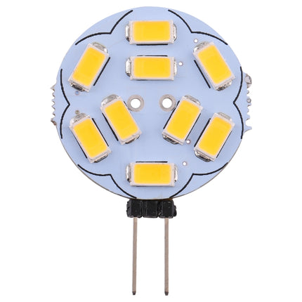 G4 9 LEDs SMD 5730 180LM 2800-3200K Stepless Dimming Energy Saving Light Pin Base Lamp Bulb, DC 12V (Warm White)-garmade.com