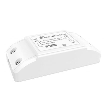 10A Single Channel WiFi Smart Switch Wireless Remote Control Module Works with Alexa & Google Home, AC 90-250V-garmade.com