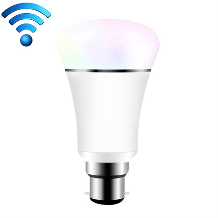 B22 7W RGBW WiFi Smart LED Light Bulb, 6000K LED Lamp Works with Alexa & Google Home, AC 85-265V-garmade.com